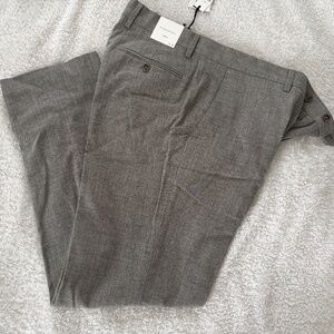 NWT Banana Republic Wrinkle Resistant Green Tailored Fit Pants 34x30